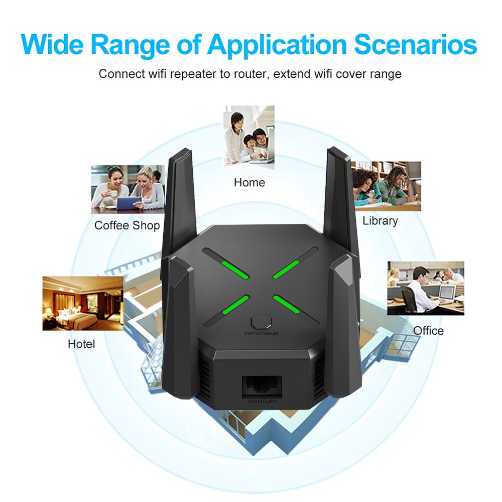 Topleo 4g wifi repeater ac1200 1200mbps wlan wireless extender amplifier 3g 4g 5g repeater wifi gsm mobile signal booster